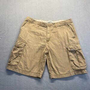 Sun River Cargo Shorts Men's Size 40 Mid Rise Hiking Beige,Outdoor‎